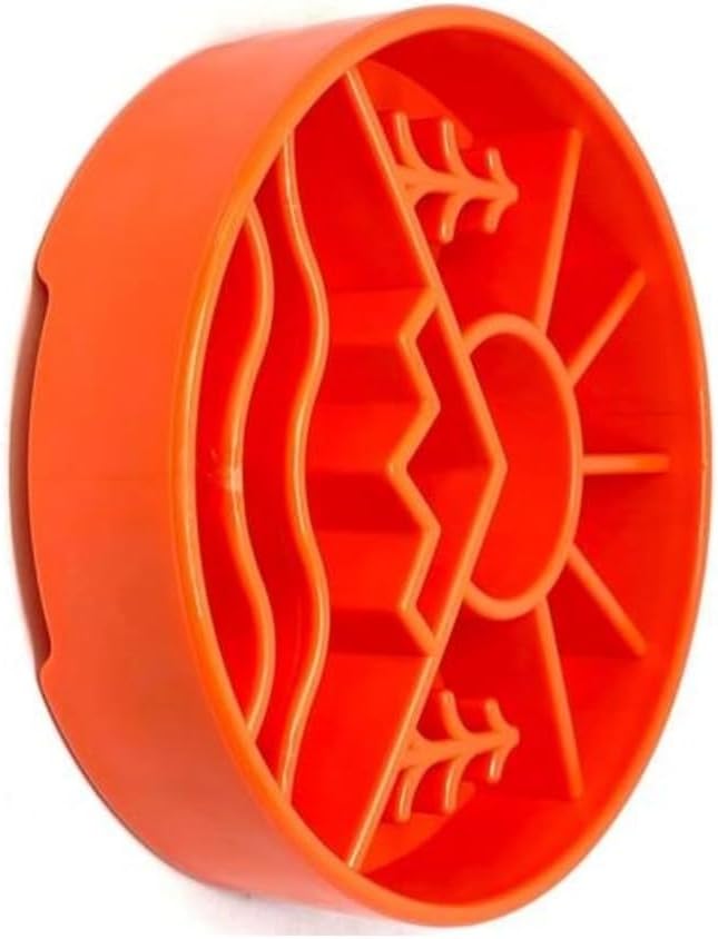 SodaPup Great Outdoors Enrichment Bowl – Durable Slow Feeder Bowl Made in USA from Non-Toxic, Pet-Safe, Food Safe Material for Mental Stimulation, Slowing Down Eating, Healthy Digestion, & More