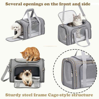 Cat/Dog/Pet Carrier Soft-Sided, Foldable Pet Travel Bag - Image 6