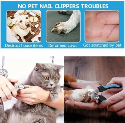 Dog Nail Clipper, Grooming Pet Nail Trimmer with Safety Guard - Image 7