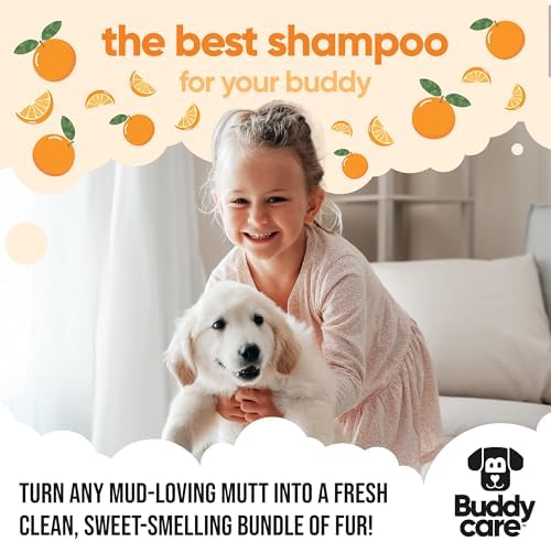 Orange Dog Shampoo by Buddycare | with Aloe Vera and Pro Vitamin B5 (50.72oz) - Image 7