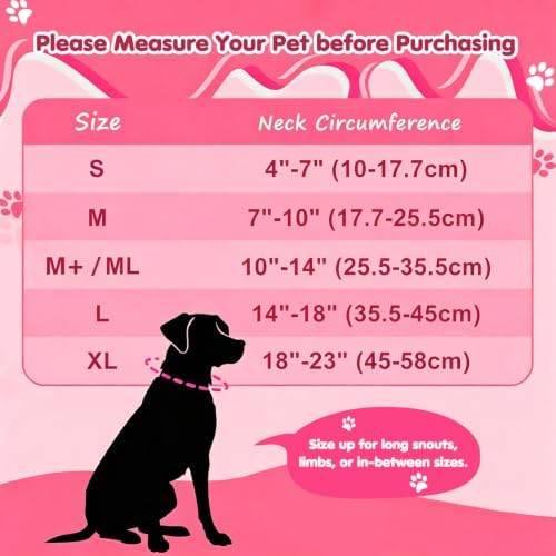 Grand Line Inflatable Dog Cone Collar, Soft Pet Recovery After Surgery (M) - Image 4