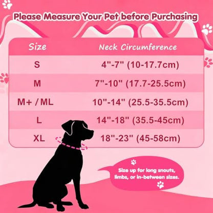 Grand Line Inflatable Dog Cone Collar, Soft Pet Recovery After Surgery (M) - Image 4