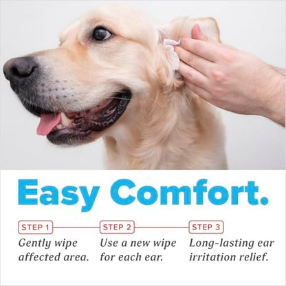 Oxymed Soothing Ear Wipes for Dogs & Cats, Anti-Itch Relief, 50 Count - Image 6