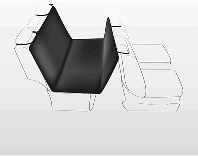 Trixie Car Seat Cover, 1.45 × 1.60 m, Black