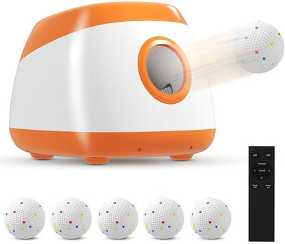 Automatic Dog Ball Launcher for Indoor and Outdoor Play – Adjustable Distance, Quiet Operation, Long-Lasting Battery Powered Fetch Toy