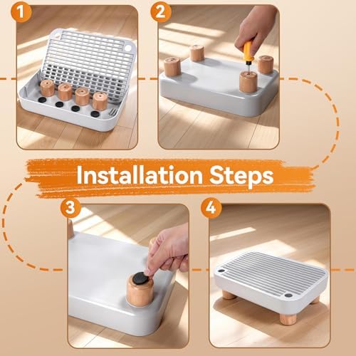 Thereye Cat Litter Box Step Stool, Easy-Clean for Senior Cats & Kittens - Image 6