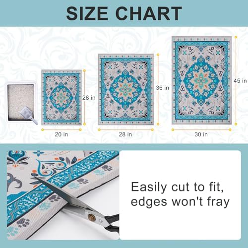 BEAUTYZOO Cat Litter Mat, 20" x 28" Litter Trapping Mat, Waterproof - Image 6