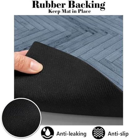 Dog Food Mats for Floors Absorbent, Pet Cat Food Mat - Quick Dry Dog Bowl Mats for Food and Water, Eco-Friendly Boho Pet Supplies - Image 5