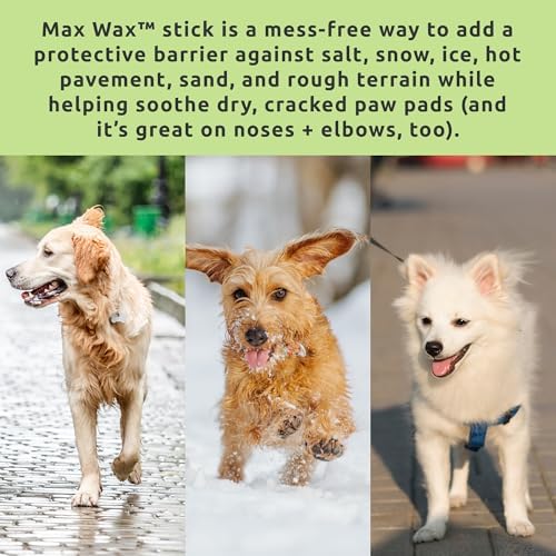 PawZ Travel Wax & Wipe Kit – Dog Paw Wipes Unscented (Clip-On Travel Tube) + Paw Balm Stick for Dogs, Clean, Moisturize & Protect Dog Paws, Mess-Free On-the-Go Paw Cleaning Kit - Image 6