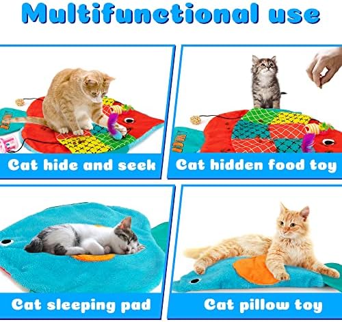 AWOOF Cat Mat,Catnip Toys for Indoor Cats - Image 2