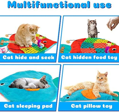 AWOOF Cat Mat,Catnip Toys for Indoor Cats - Image 2