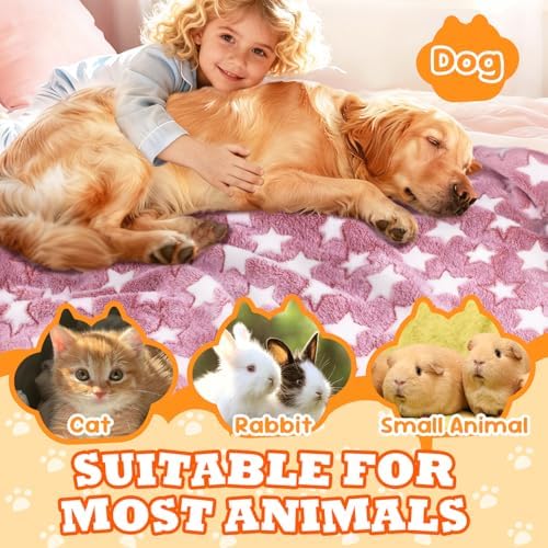 3 Pcs Dog Blanket Super Soft Pet Puppy Blankets Calming Dog Blankets for Small, Medium Large Dogs Warm Sleep Mat Washable Dog Blanket for Puppy Cat (42"×30") - Image 6