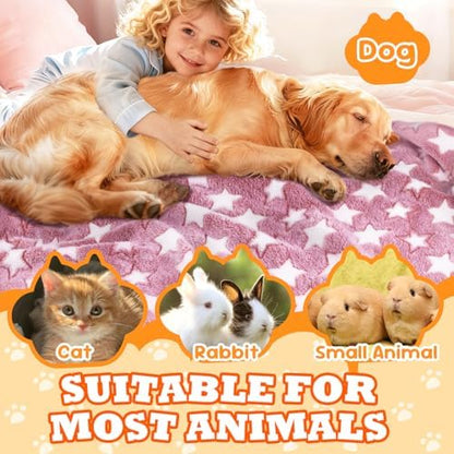 3 Pcs Dog Blanket Super Soft Pet Puppy Blankets Calming Dog Blankets for Small, Medium Large Dogs Warm Sleep Mat Washable Dog Blanket for Puppy Cat (42"×30") - Image 6