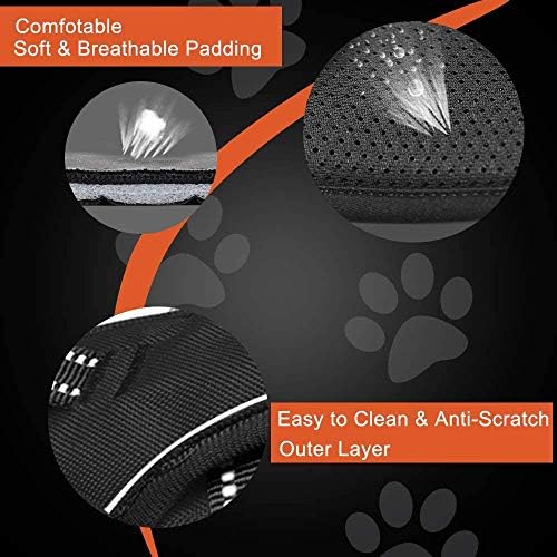PHOEPET No Pull Dog Harnesses for Small Puppies Reflective Adjustable Front Clip Vest with 2 Metal Leash Attachment Hooks Soft Handle [Over The Head Design](M, Royal Blue) - Image 6
