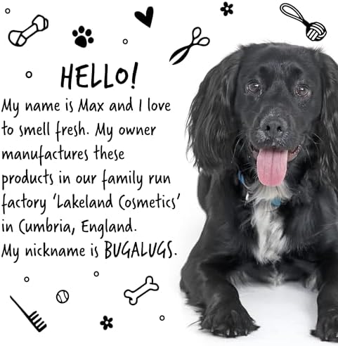 BUGALUGS Dog Shampoo Luxury 2 in 1 Papaya & Coconut Dog Grooming Shampoo Products for Smelly Dogs with Fragrance, Best Puppy Shampoo, Professional Groom Vegan pet Shampoo & Conditioner - Image 4