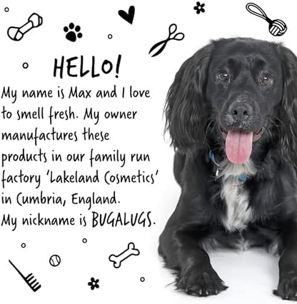 BUGALUGS Dog Shampoo Luxury 2 in 1 Papaya & Coconut Dog Grooming Shampoo Products for Smelly Dogs with Fragrance, Best Puppy Shampoo, Professional Groom Vegan pet Shampoo & Conditioner - Image 4
