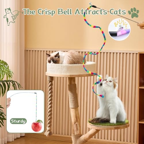 40-Pack Cat Toys for Indoor Cats & Kittens, Interactive Cat Toy - Image 5