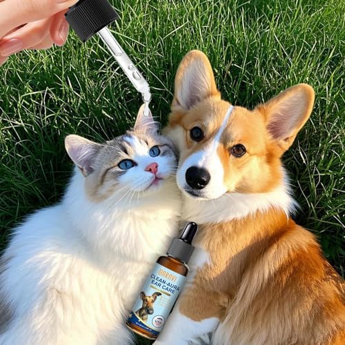 BARAVI Clean Aura Ear Cleaner Ear Drops for Dogs & Cats, 3.38 fl oz (100ml) Natural Gentle Formula, Soothe Itching, Remove Wax & Odor, Deep Clean Ear Canal for Pet Ear Care - Image 6