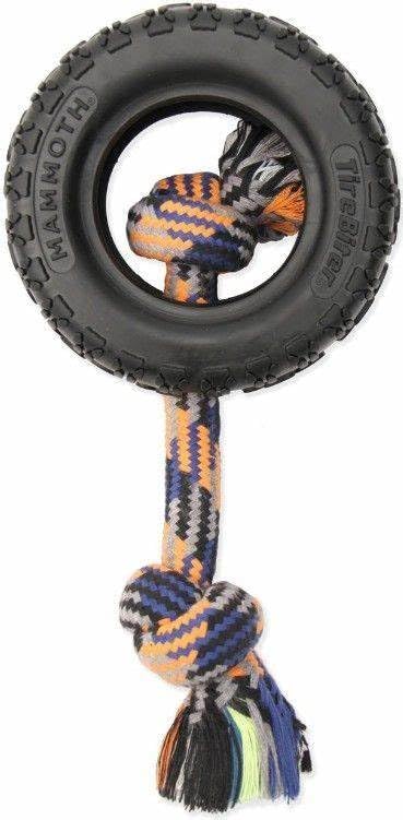 MAMMOTH TireBiter II Rope Dog Toy 3.75" Long - Pack of 2