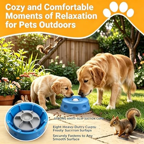 BPA Free Rolling Ball Slow Feeding and Licking Bowl Feeding and Care kit - Image 3