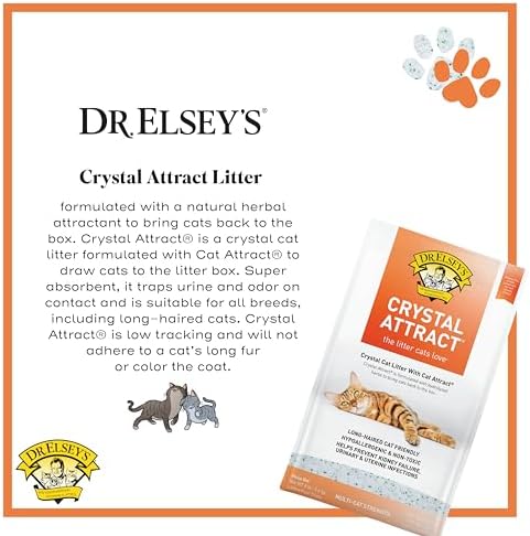 Dr. Elsey's Crystal Attract Silica Cat Litter, 8lbs - Image 4