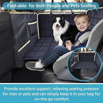 Lassie Truck Hard Bottom Waterproof Dog Hammock for Car with Mesh Window - Image 5