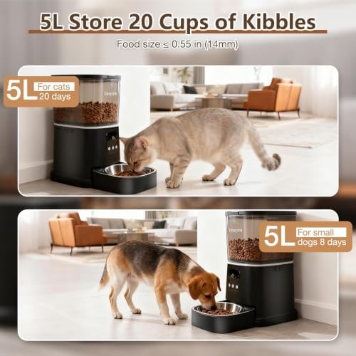 Automatic Cat Feeder with Camera, APP Controlled Cat Auto Feeder - Image 6