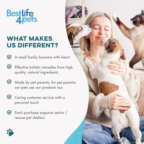 BestLife4Pets Itch Relief and Ear Infection for Dogs & Cats - 400 Pills - Image 4