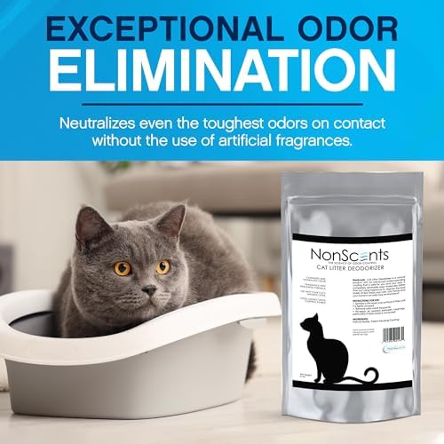 Nonscents Cat litter Deodorizer - Odor Eliminator - 8 Pound Bag - Image 2