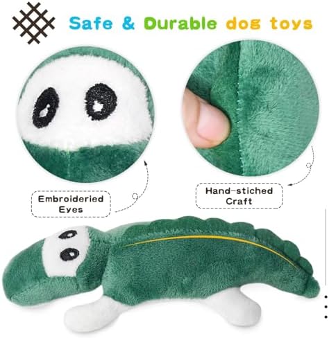 Squeaky Dog Toy for Puppy Small Medium Dogs, Stuffed Samll Dog Toys 12 Pack - Image 3