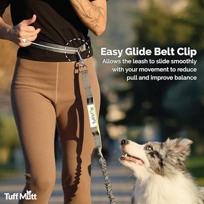 Tuff Mutt Waist Hands Free Dog Leash for Walking Running Hiking - Image 5