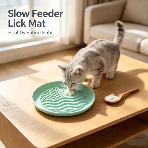 1pc Lick Mat for Dogs Cats with 4 Suction Cups & Fish Scale - Image 6