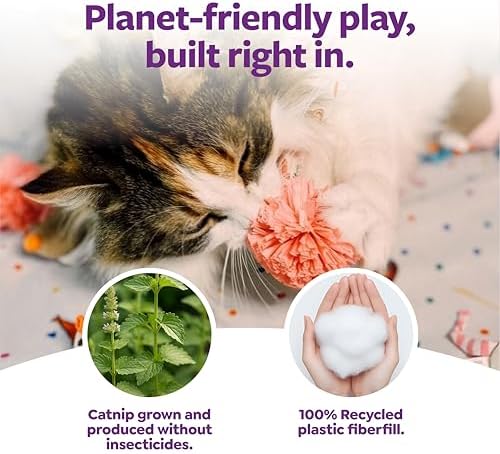 SmartyKat (16 Set Bundle) Birthday Bash Variety Pack Catnip Cat Toys - Multi Color, Set of 16 - Image 5