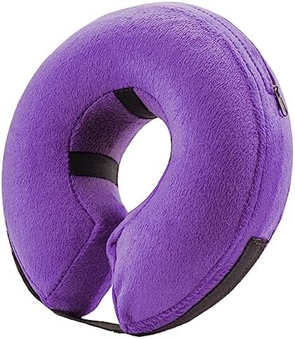 BENCMATE Inflatable Dog Cone Collar Alternative After Surgery Small by BENCMATE