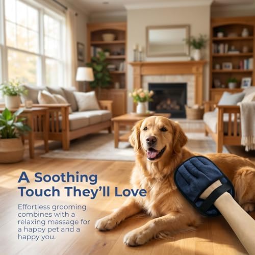 Pet Hair Remover Glove for Cats Dogs Electrostatic Uproot Clean Glove - Image 3