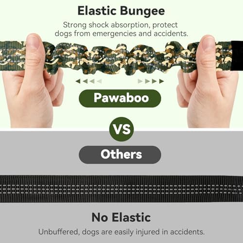 Pawaboo 2Pack Dog Car Seatbelt, 3-in-1 Dog Tether with Buckle & Hook Latch - Image 5