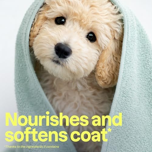 Attitude 2-in-1 Pet Shampoo and Conditioner, Dog & Puppy Shampoo with Argan Oil for Soft Shiny Coat, Gentle Nourishing Grooming Wash, Vegan, Coco Breeze Scent, 8 Fl Oz - Image 2