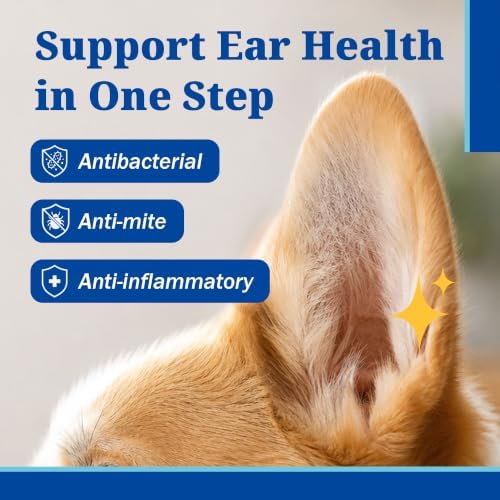 Yeast Infection Treatment for Dogs, Otitis Externa Ear Drops for Dogs, Supports Yeast Ear Infection Care & Ear Wellness, Supports Ear Comfort, Itching, Redness & Discomfort, 1.01 fl oz (30 mL) - Image 5