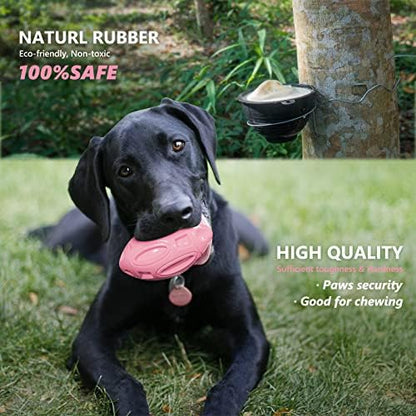 EASTBLUE Dog Toys for Aggressive Chewers, Indestructible Squeaky Football - Image 4