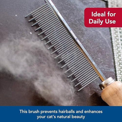 Coastal Pet Safari Cat Shedding Comb - Prevents Hairballs - Daily-Use Cat Deshedding Brush - for Cats with Short and Long Hair - One Size - Image 6