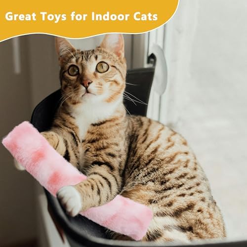 3 Pack Catnip Toys,Soft and Durable Cat Pillows Toys, Funny cat Toy - Image 6