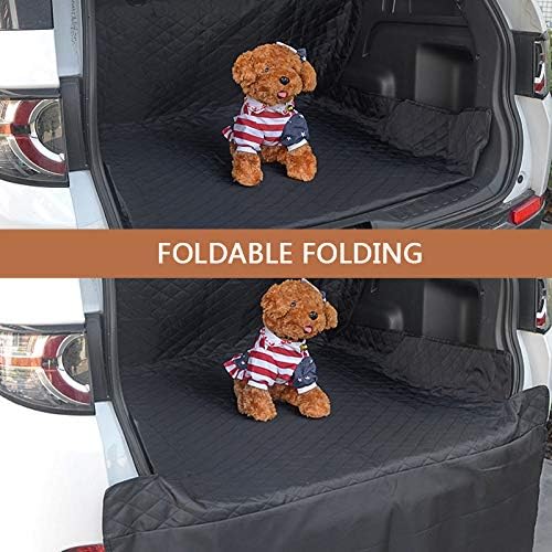 J&C Trunk Dog Cover Car Trunk Cover Heavy Duty Dog Trunk Cover Pet Cargo Liner SUV Trunk Cover for Dogs Waterproof Pet Cargo Liner for SUV Dog Trunk Cover for SUV Dog Car Seat Cover for Back Seat