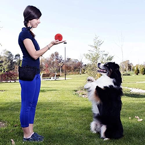 petizer Indestructible 4inch Squeaky Red Dog Balls for Aggressive Chewers, Relieve Anxiety, Interactive Dog Toy, Floatable Rubber Ball for Large Dogs, Indoor, Outdoor, Waterproof - Image 6