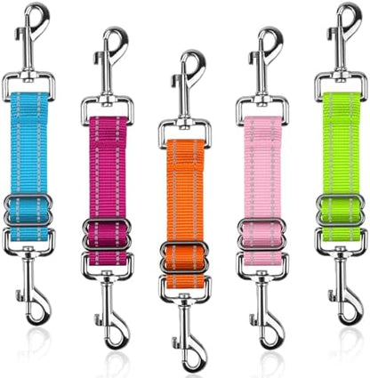 YUEPET Dog Safety Collar Clips 5 Pack Adjustable Prong Collar Backup Clips by YUEPET