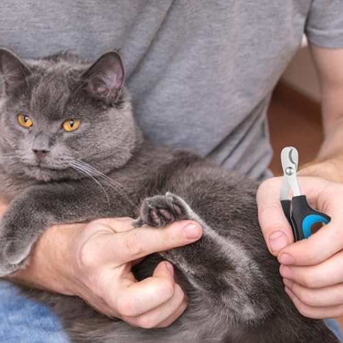 Lemecima 20 Pcs Cat Nail Clipper Bulk Kitten Claw Trimmer Pet Nail Cutter Claw Care for Cats, Kittens, Bunny, Puppy, Rabbit, Gatos, and More - Image 5