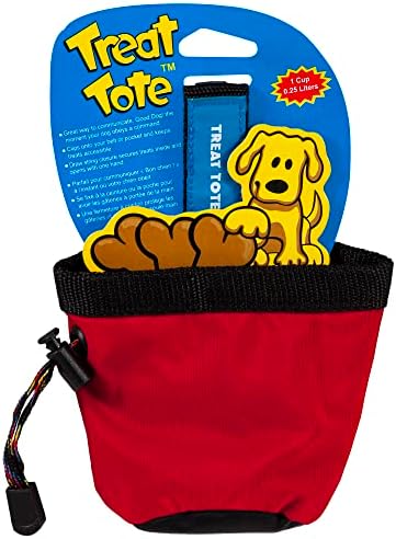 Chuckit! Treat Tote Dog Treat Pouch for Puppy Training, 1 Cup by Chuckit
