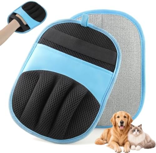 Thickened Pet Hair Removal Glove for Couches, Carpets and Pet Beds by Unknown