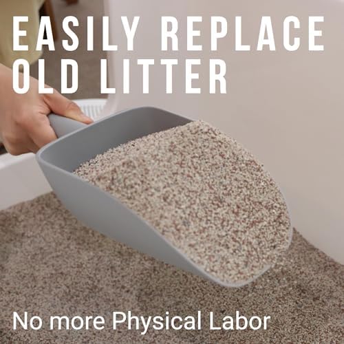 Extra Big Multipurpose Scoop– Solid Deep Scooper for Any Household – Disposing/Replacing Litter – Big Size Animal Pet Food Shovel – 44oz - Image 2