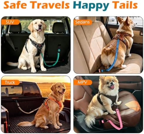 PetBonus Dog Seat Belt for Car, Durable Safe Dog Car Harness for Vehicle - Image 5