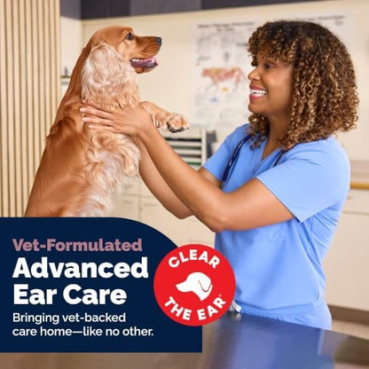 Vetnique Oticbliss Medicated Dog Ear Wipes, Yeast & Ear Infection Treatment - Image 4